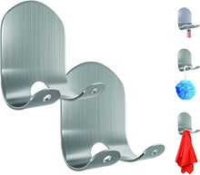 Cargar imagen en el visor de la galería, Juego de 1 soporte de maquinilla de afeitar para ducha de acero inoxidable NDP78