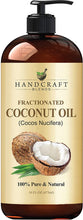 Cargar imagen en el visor de la galería, Aceite de coco fraccionado - 100% puro y natural 16oz