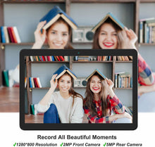 Cargar imagen en el visor de la galería, Android Tablet 10 Pulgadas, 3G Phablet Android 9.0 Pie, Ranuras para Tarjeta SIM Dual y Cámaras, Certificado GMS, 32GB, Bluetooth, WiFi, GPS