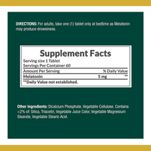 Cargar imagen en el visor de la galería, Melatonin- relajación y la salud del sueño, 5 mg