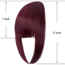 Cargar imagen en el visor de la galería, Flequillo de pelo con clip en flequillo, NDP40