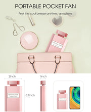 Cargar imagen en el visor de la galería, Ventilador de mano para dama NDP32