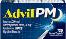 Cargar imagen en el visor de la galería, Advil Alivio del dolor de PM y ayuda nocturna para dormir