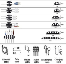 Cargar imagen en el visor de la galería, Kit organizador de gestión de cables, 152 piezas NDP-45