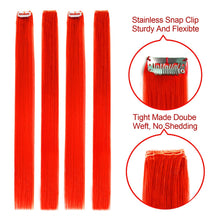 Cargar imagen en el visor de la galería, Extensiones de cabello rectas para highlights NDP-38