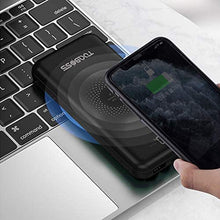 Cargar imagen en el visor de la galería, Cargador de batería externa de 20000 mAh con cable integrado para iPhone y cable USB C NDP8