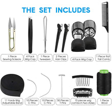 Cargar imagen en el visor de la galería, Juego de agujas para hacer pelucas #26