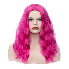 Cargar imagen en el visor de la galería, Peluca de fibra 18 pulgadas largo rizado #29