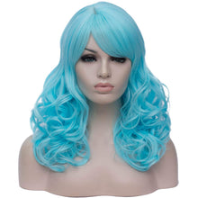 Cargar imagen en el visor de la galería, Peluca de fibra 18 pulgadas largo rizado #29