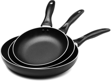 Cargar imagen en el visor de la galería, 3 Sarténes antiadherentes 8", 9.5" y 11" NDP24