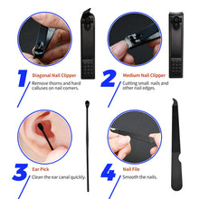 Cargar imagen en el visor de la galería, Juego de manicura para cortaúñas 4 en 1, NDP7
