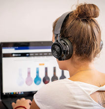 Cargar imagen en el visor de la galería, audífonos inalámbricos con Bluetooth, supraaurales, 26 horas NDP45