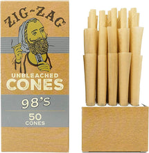 Cargar imagen en el visor de la galería, Papeles de liar (98 s), conos pre enrollados