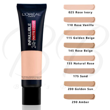Cargar imagen en el visor de la galería, L'Oreal Paris base de maquillaje liquida Infalible 24H cobertura mate