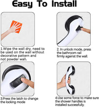 Cargar imagen en el visor de la galería, Juego de 2 barras de agarre de ducha de 12.0 in para baño NDP 22