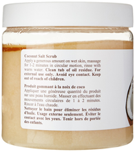 Cargar imagen en el visor de la galería, Exfoliante de sal del mar muerto y aceite de coco 23.28 oz