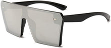 Cargar imagen en el visor de la galería, Gafas de sol de gran tamaño con parte superior plana para mujer y hombre NDP-96