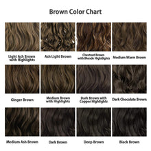 Cargar imagen en el visor de la galería, Extensiones de cabello ondulado sintético para 3/4 de la cabeza completa, 20 pulgadas NDP-11