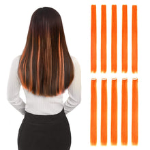 Cargar imagen en el visor de la galería, Extensiones de cabello rectas para highlights NDP-38