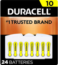 Cargar imagen en el visor de la galería, Duracell Baterías de audífonos de larga duración tamaño 10 NDP33