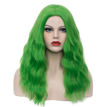 Cargar imagen en el visor de la galería, Peluca de fibra 18 pulgadas largo rizado #29