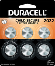 Cargar imagen en el visor de la galería, Duracell - 2032 batería de litio de 3V