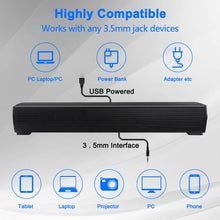 Cargar imagen en el visor de la galería, Soundbar Altavoz con entrada auxiliar de 0.138 in NDP8