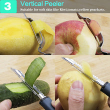 Cargar imagen en el visor de la galería, 4 piezas peladores de verduras ralladores para cocina NDP16
