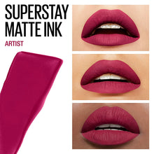 Cargar imagen en el visor de la galería, Lápiz labial líquido Maybelline SuperStay Matte Ink