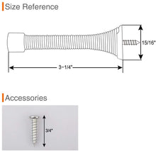 Cargar imagen en el visor de la galería, Topes para puerta de 3-1/4 pulgadas NDP26
