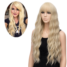 Cargar imagen en el visor de la galería, Peluca de fibra resistente al calor para mujer #28