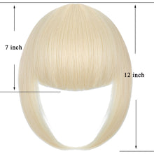 Cargar imagen en el visor de la galería, Flequillo de pelo con clip en flequillo, NDP40