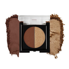 Cargar imagen en el visor de la galería, Milani Sombra de ojos Duo – Paleta de maquillaje de sombra de ojos altamente pigmentada