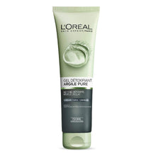 Cargar imagen en el visor de la galería, L'Oreal Paris Limpiador facial de arcilla pura con carbón para pieles apagadas y cansadas, 4.4oz