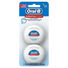 Cargar imagen en el visor de la galería, Oral-B essentialfloss cavidad defensa hilo dental, 54.7 yard, 2 unidades NDP42