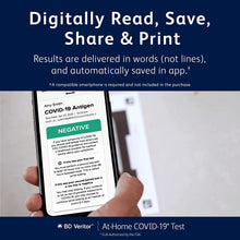 Cargar imagen en el visor de la galería, Veritor kit de prueba digital casera de COVID-19
