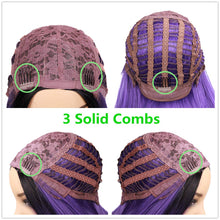 Cargar imagen en el visor de la galería, Pelucas para mujeres con raíces oscuras #30