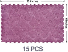 Cargar imagen en el visor de la galería, 16 Paños de limpieza reutilizables, toallas de cocina, 6.0 x 10.0 in NDP12