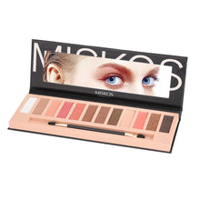 Cargar imagen en el visor de la galería, paleta de 12 colores de sombra de ojos NDP83