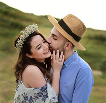Cargar imagen en el visor de la galería, Sombrero Panamá Paja Para El Sol
