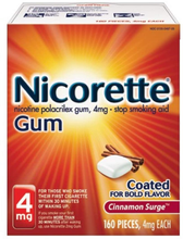 Cargar imagen en el visor de la galería, Nicorette Goma de mascar Nicotina Canela, 160 unidades