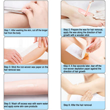 Cargar imagen en el visor de la galería, Juego de 800 barras de cera con 300 tiras de cera no tejidas y 500 varillas , NDP-23