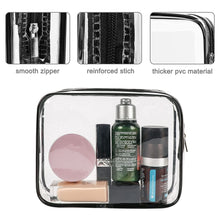 Cargar imagen en el visor de la galería, Bolsas de maquillaje transparentes