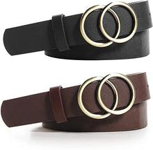 Cargar imagen en el visor de la galería, Cinturón con hebilla de doble anillo NDP1