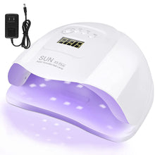 Cargar imagen en el visor de la galería, Lámpara de uñas UV LED, 80 W con 4 ajustes