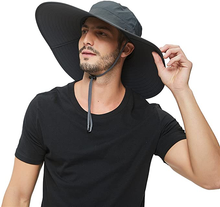 Cargar imagen en el visor de la galería, Sombrero para el sol de ala súper ancha NDP26