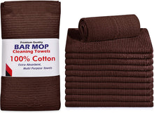 Cargar imagen en el visor de la galería, Paquete de 12 toallas de cocina, 16.0 x 19.1 in, 100% algodón NDP13