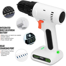 Cargar imagen en el visor de la galería, Taladro inalámbrico de 12 V, mandril sin llave de 3/8 pulgadas NDP-41