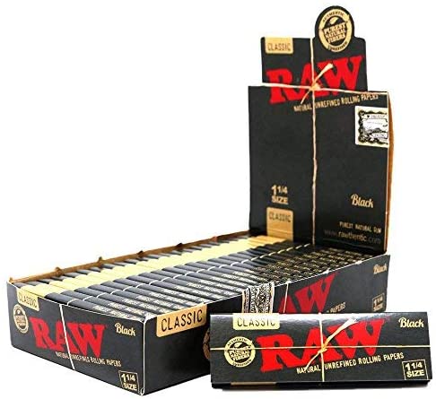  Raw Rollos Classic - Papel de liar tamaño King de 2.165 in, 9.8  ft (9 pies), 2 paquetes : Salud y Hogar