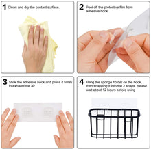 Cargar imagen en el visor de la galería, Soporte de esponja adhesivo para accesorios de cocina, resistente al óxido NDP7